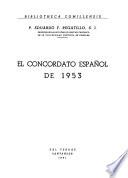 El Concordato español de 1953