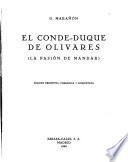 El Conde-Duque de Olivares