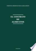 El contrato de alimentos