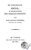 El Contrato social, ó, Principios del derecho político