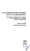 El cooperativismo agrario ante la globalización