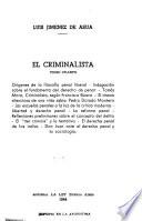 El criminalista