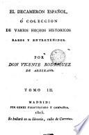 El Decámeron español ó Colección de varios hechos históricos, raros y entretenidos, 3