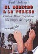 El derecho a la pereza