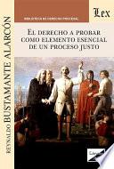 El derecho a probar como elemento esencial de un proceso justo