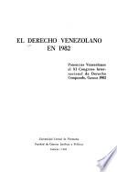 El derecho venezolano en 1982