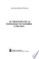 El descenso de la natalidad en Navarra (1786-1991)