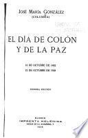 El día de Colón y de la paz, 12 de octubre de 1492, 12 de octubre de 1918