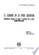 El Ecuador en la época cacaotera