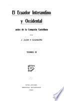 El Ecuador interandino y occidental antes de la conquista castellana