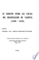 El ejército entre las causas del regionalismo de Valdivia, (1800-1830)