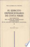 El Ejército expedicionario de Costa Firme