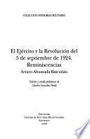 El Ejército y la revolución del 5 de septiembre de 1924