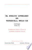 El Ensayo literario en Venezuela