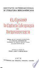 El ensayo y la crítica literaria en Iberoamérica