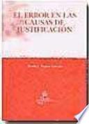 El error en las causas de justificación