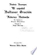 El español Baltasar Gracián y Federico Nietzsche