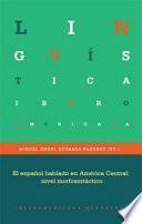 El español hablado en América Central