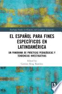 El español para fines específicos en Latinoamérica