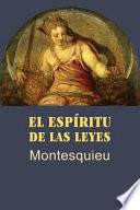 El Espritu De Las Leyes