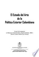 El estado del arte de la política exterior colombiana