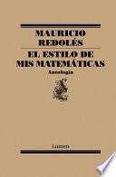 El estilo de mis matemáticas