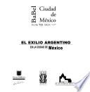 El exilio argentino en la Ciudad de México