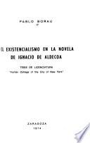 El existencialismo en la novela de Ignacio de Aldecoa
