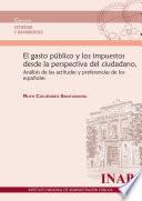 El gasto público y los impuestos desde la perspectiva del ciudadano