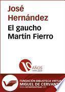 El gaucho Martín Fierro