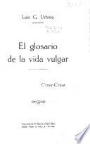 El glosario de la vida vulgar ...