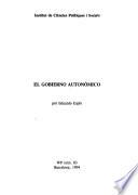 El gobierno autonómico