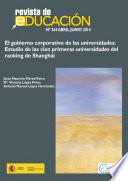El gobierno corporativo de las universidades: Estudio de las cien primeras universidades del ranking de Shanghái
