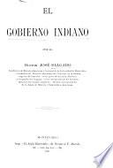El gobierno indiano