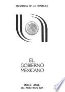 El Gobierno mexicano