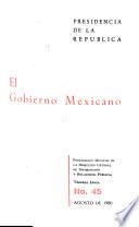 El Gobierno mexicano