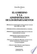 El gobierno y la administración de los departamentos
