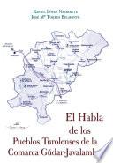 El Habla de los Pueblos Turolenses de la Comarca Gúdar-Javalambre