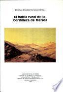 El habla rural de la Cordillera de Mérida