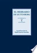 El herbario de Gutenberg : la farmacia y las letras
