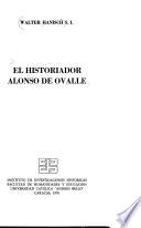 El historiador Alonso de Ovalle