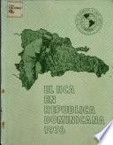 El IICA en República Dominicana 1976