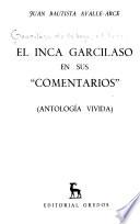 El Inca Garcilaso en sus Comentarios