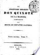 El ingenioso hidalgo Don Quijote de la Mancha