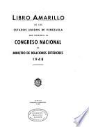 El libro amarillo de los Estados Unidos de Venezuela