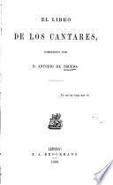 El libro de los cantares