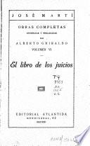 El libro do los juicios