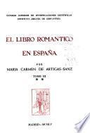 El libro romántico en España