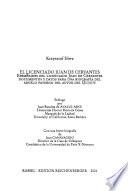 El licenciado Juan de Cervantes
