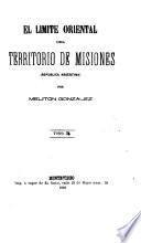 El límite oriental del territorio de Misiones, República Argentina